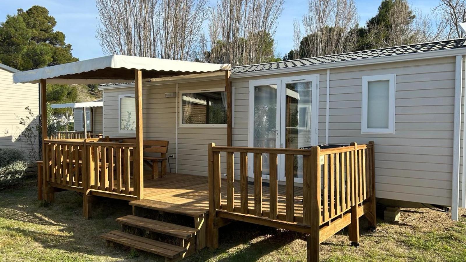 Mobil-Home - Narbonne-Plage - Clim, Tv Narbonne Plage Exterior foto